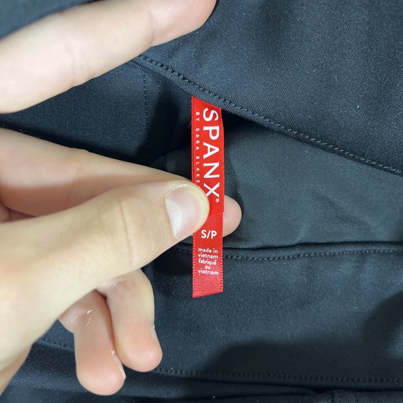 Spanx Women's Small The Perfect Black Pant Kick Flare Pants Workwear Career - Picture 2 of 10